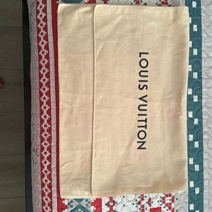 Louis Vuitton dust bag 15”x10”
